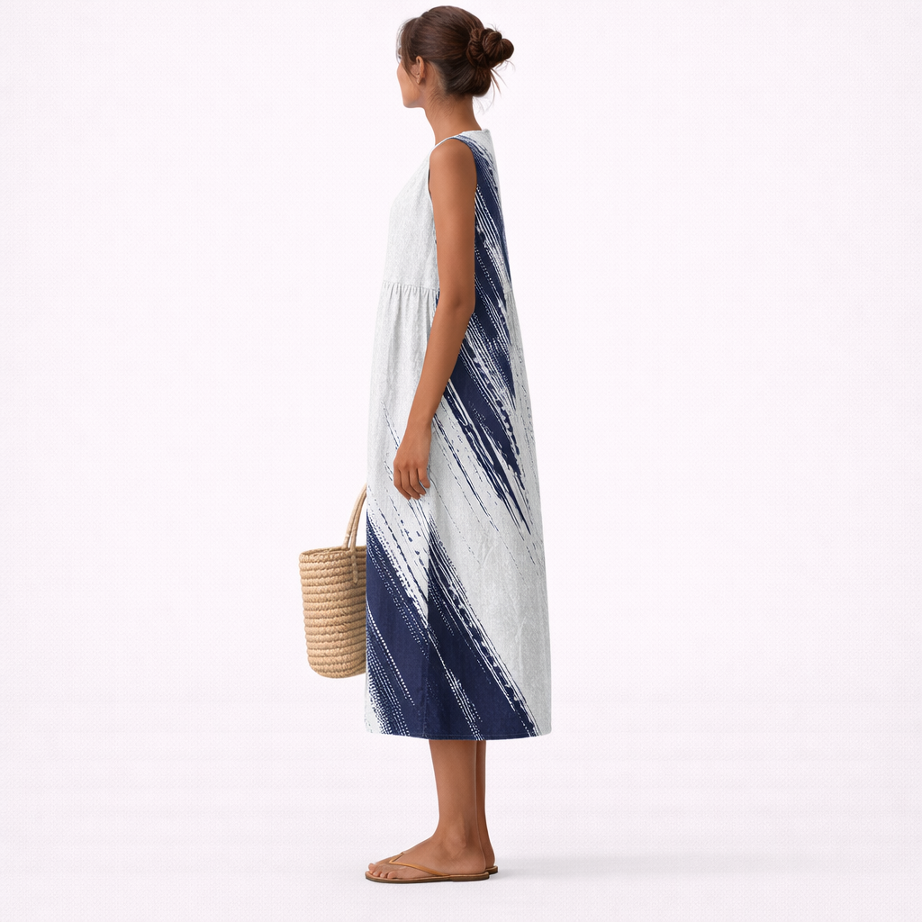 Elena™ | Elegantní midi šaty na každý den