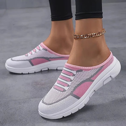 Leona | Prodyšné slip-on tenisky z mesh materiálu