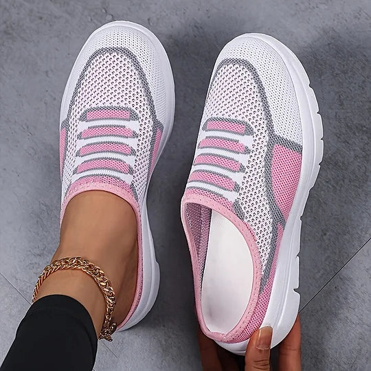 Leona | Prodyšné slip-on tenisky z mesh materiálu