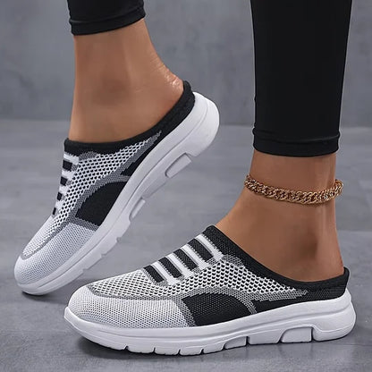 Leona | Prodyšné slip-on tenisky z mesh materiálu