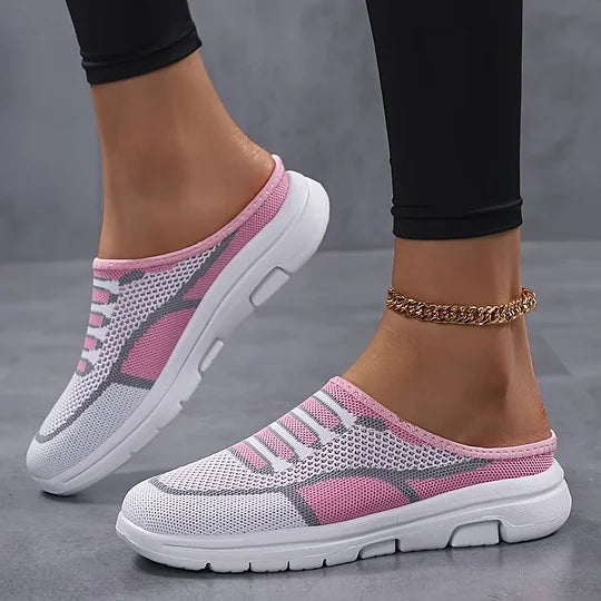 Leona | Prodyšné slip-on tenisky z mesh materiálu