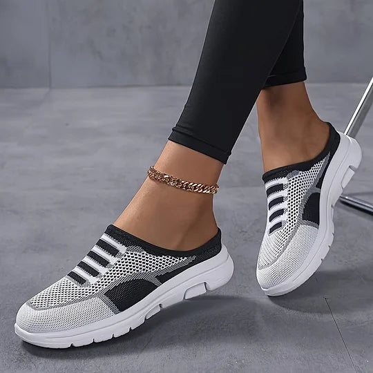 Leona | Prodyšné slip-on tenisky z mesh materiálu