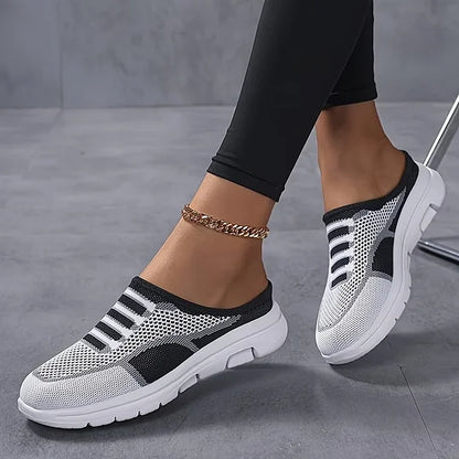 Leona | Prodyšné slip-on tenisky z mesh materiálu