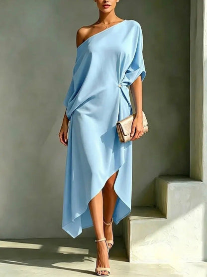 Kamila | Elegantní asymetrické šaty