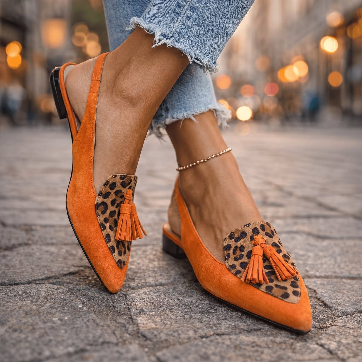 Elena | Elegantní sandály s třásněmi