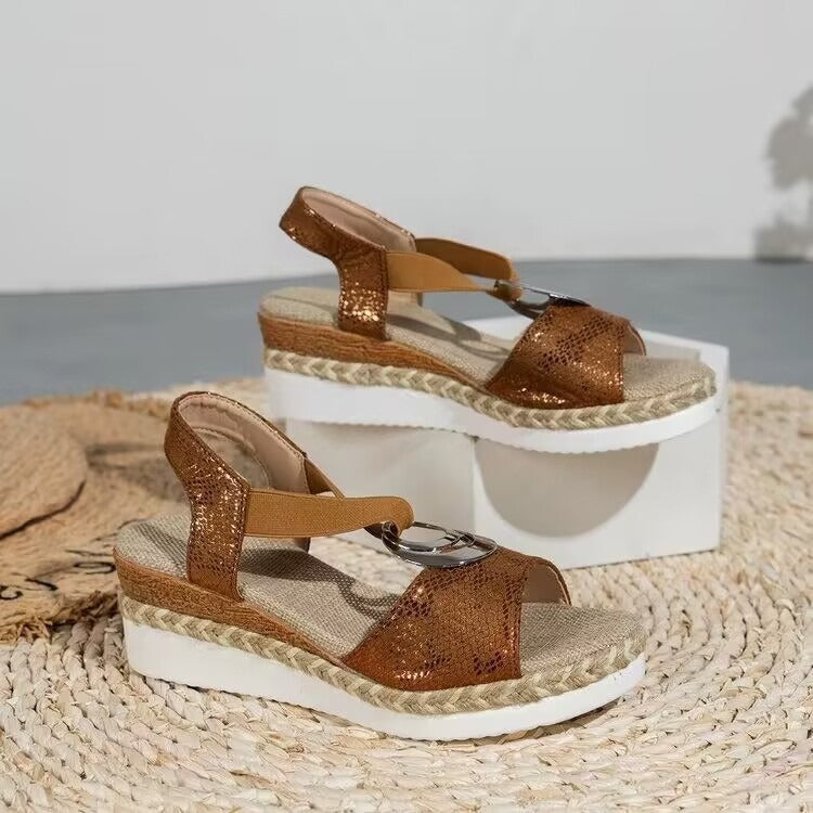 Míla | Elegantní sandály na platformě
