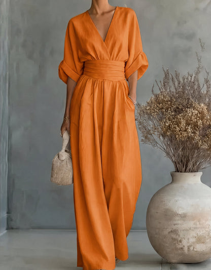 Eliška | Elegantní splývavý overal