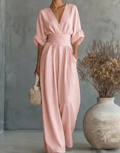 Eliška | Elegantní splývavý overal