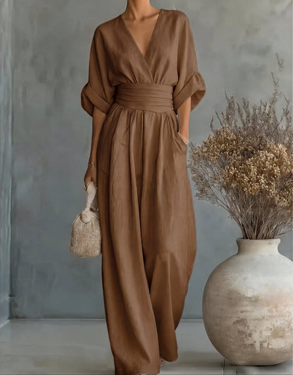 Eliška | Elegantní splývavý overal