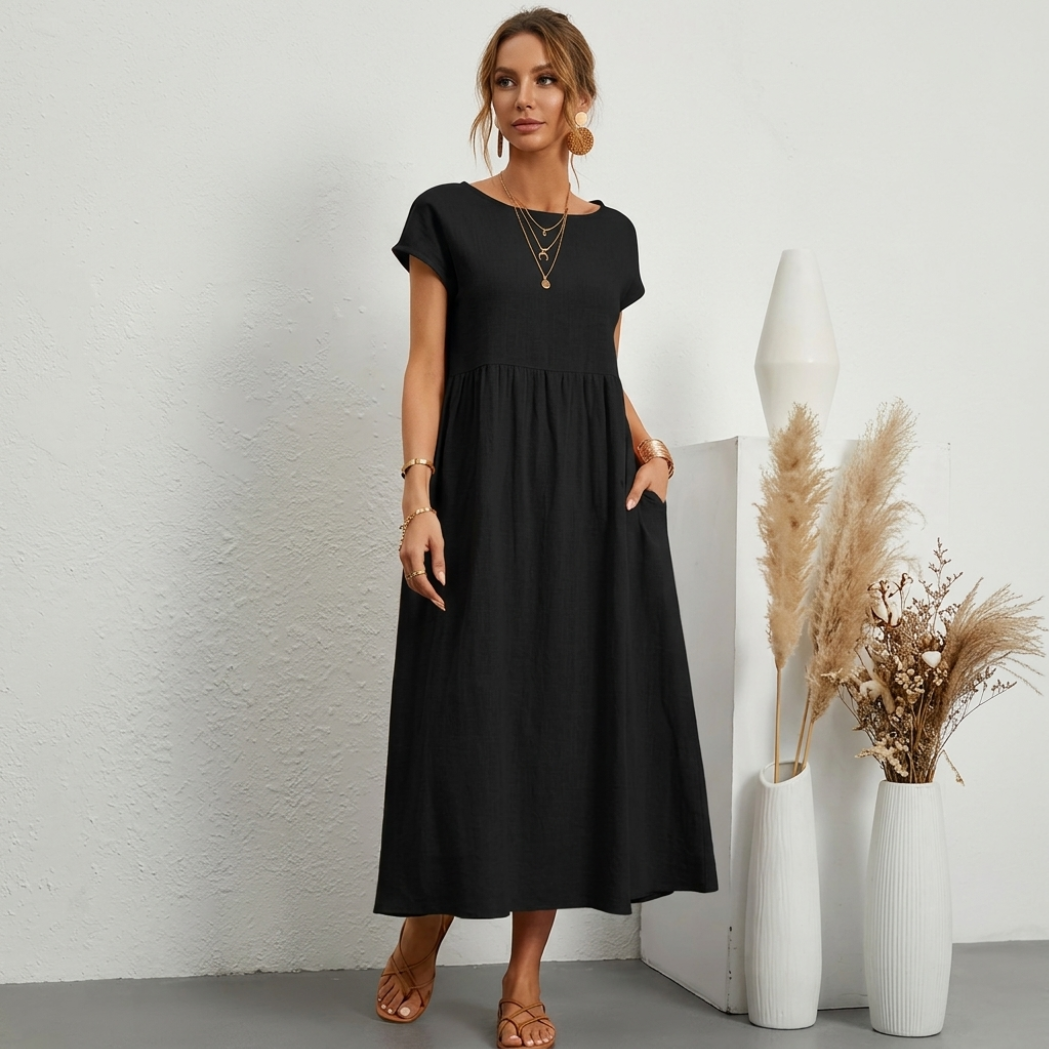 Eliška | Elegantní splývavé šaty
