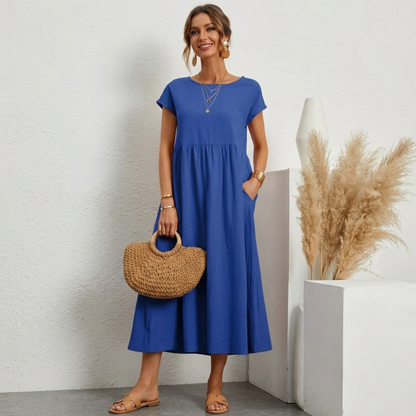 Eliška | Elegantní splývavé šaty