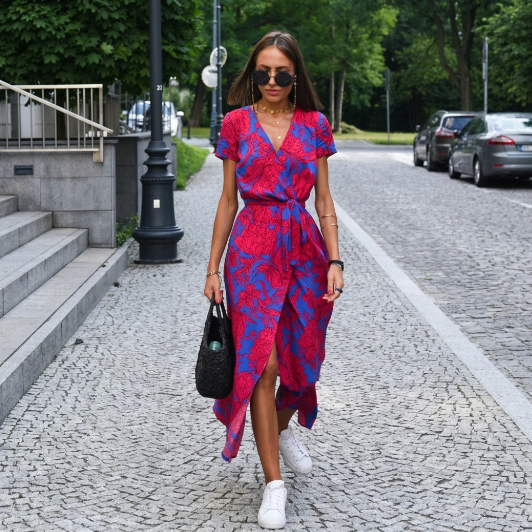 Barbora | Elegantní Midi Šaty
