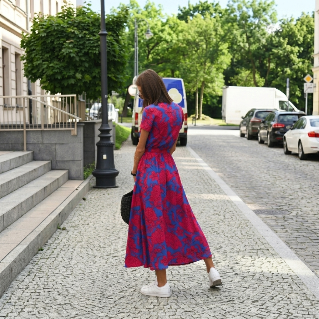 Barbora | Elegantní Midi Šaty