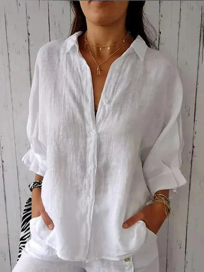 Šárka | Elegantní lněná košile pro ženy