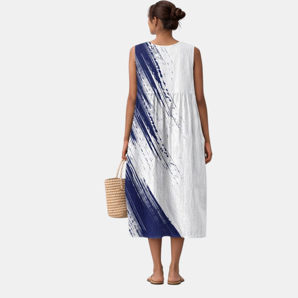 Elena™ | Elegantní midi šaty na každý den