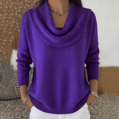 Alžběta | Elegantní svetr s límcem