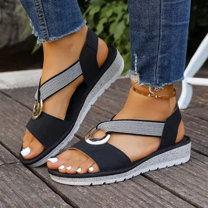 Zita | Elegantní sandály s pevnou oporou