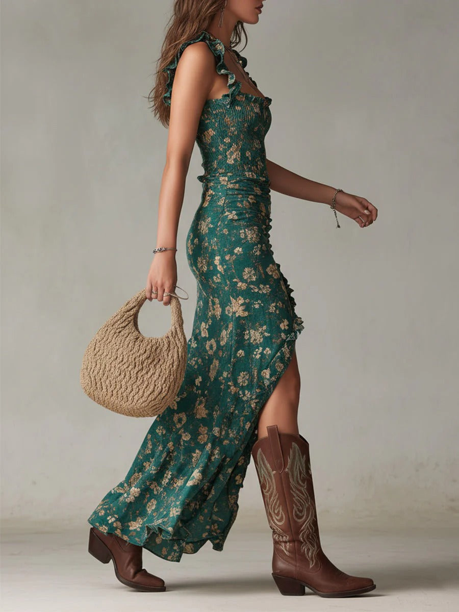 ALICE | Maxi šaty ve stylu boho retro