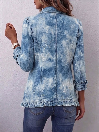 Eliška | Boho sako s botanickým vzorem