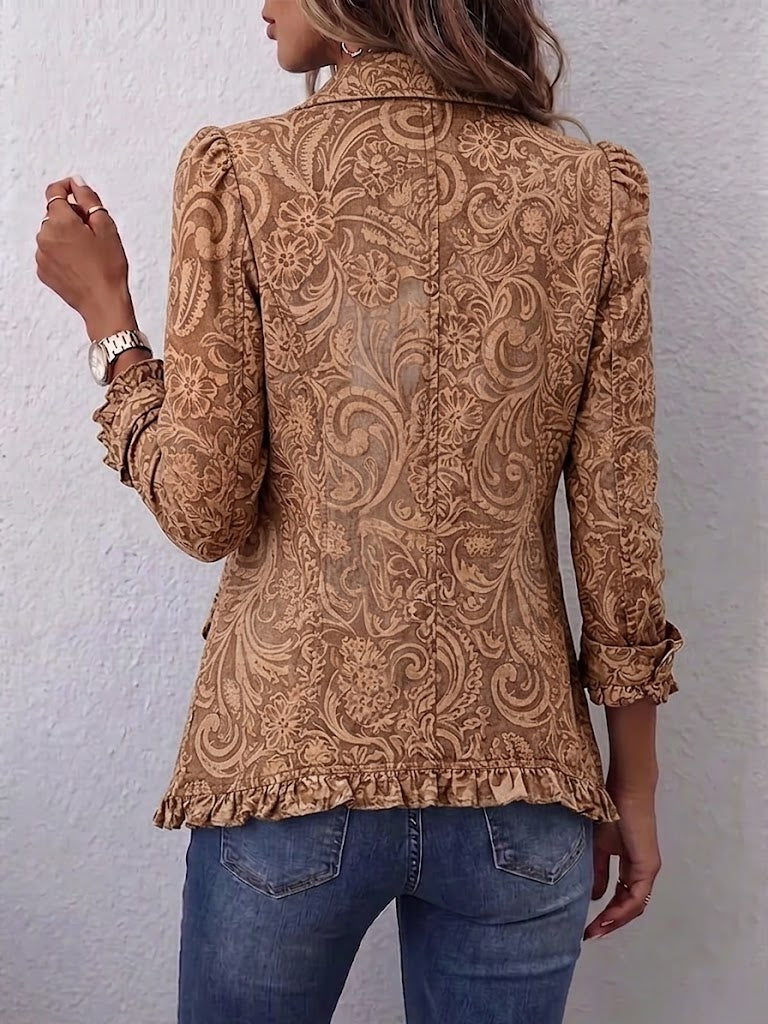 Judita | Vintage boho sako s květinami