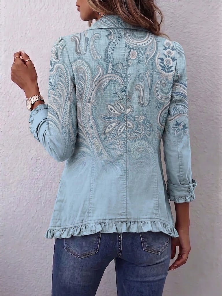 Rozálie | Vintage sako se vzorem paisley