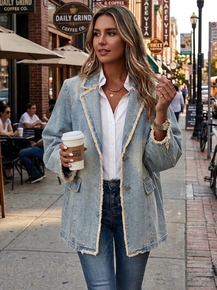 Justýna | Oversized sako v retro stylu